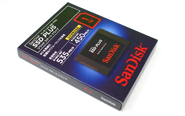 1TBのSSDパッケージ
